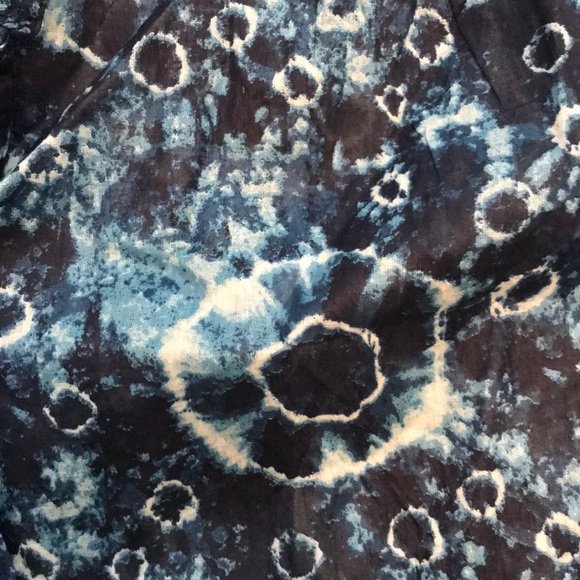 🎉HOST PICK🎉Flora by rockflowerpaper blue tie dye kaftan - Picture 4 of 6